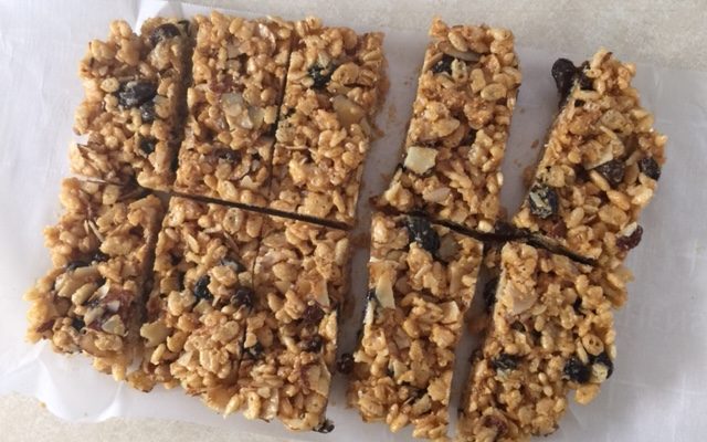 Healthy Rice Cereal Bars